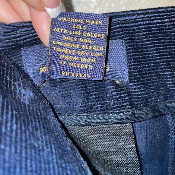 Brooks Brothers Corduroy Navy Pencil Skirt - Picture 6 of 6